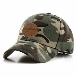 Camouflage Ball Cap - Custom Patch