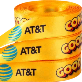 Heat Transferred Double Face Satin Ribbons - Custom Patch