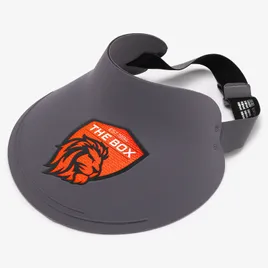 High Cut Sporty Visor - Custom Patch