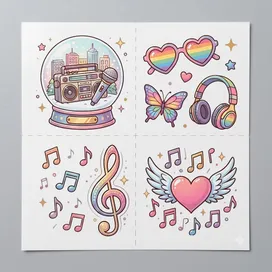 Tear & Share Tattoos - Custom Patch