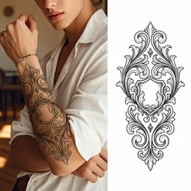 Arm Tattoos - Custom Patch