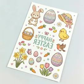 Temporary Tattoos Sheet - Custom Patch