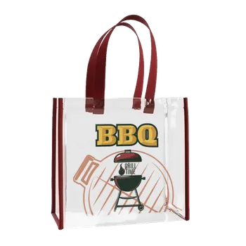 Clear Tote Bags - Custom Patch