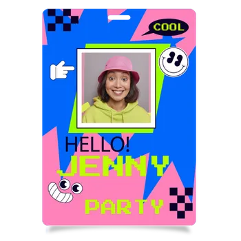 ID Cards and Badge Holders - Custom Patch