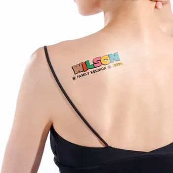 Temporary Tattoos - Custom Patch