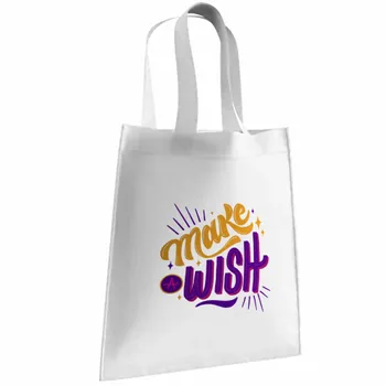 Non Woven Tote Bags - Custom Patch