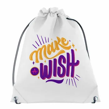 Drawstrings Bags - Custom Patch