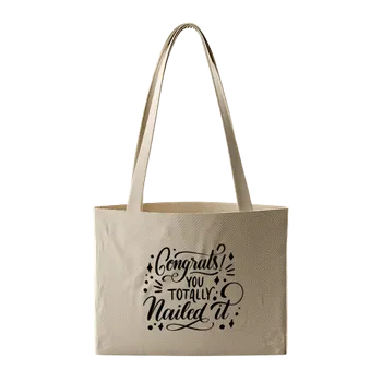 Cotton Canvas Bags - Custom Patch