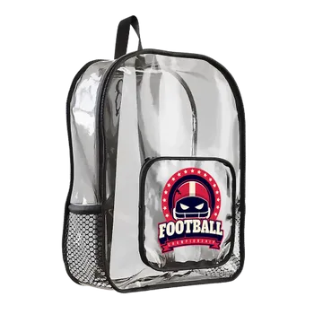 Clear Tote Bags - Custom Patch