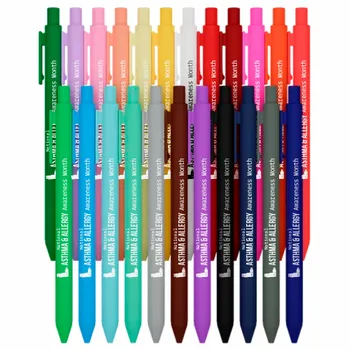 Plastic Ball Pens - Custom Patch