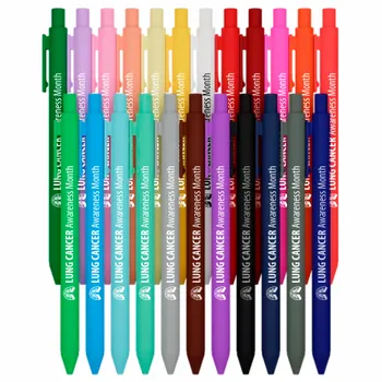 Plastic Ball Pens - Custom Patch