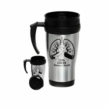Insulated Travel Mugs - Custom Patch