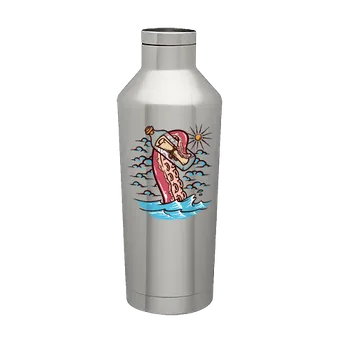Stainless Steel Water Bottles - Custom Patch