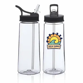 Plastic Water Bottles - Custom Patch