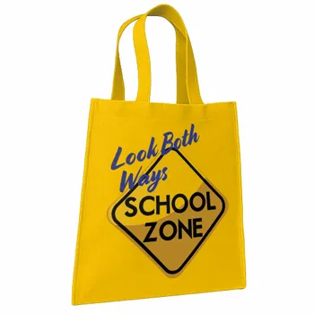 Non Woven Tote Bags - Custom Patch
