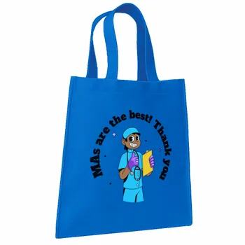 Non Woven Tote Bags - Custom Patch