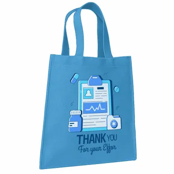 Non Woven Tote Bags - Custom Patch