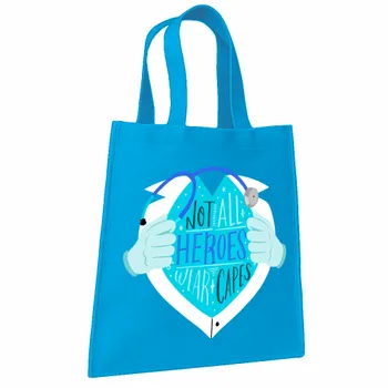 Non Woven Tote Bags - Custom Patch