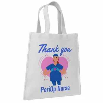 Non Woven Tote Bags - Custom Patch
