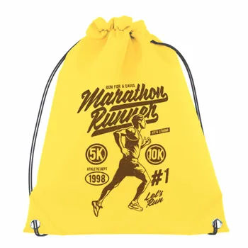 Drawstrings Bags - Custom Patch