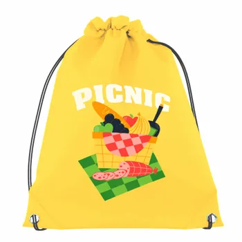 Drawstrings Bags - Custom Patch