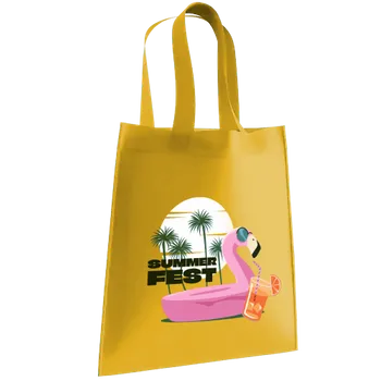 Non Woven Tote Bags - Custom Patch