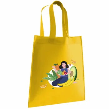 Non Woven Tote Bags - Custom Patch
