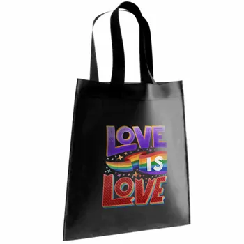 Non Woven Tote Bags - Custom Patch