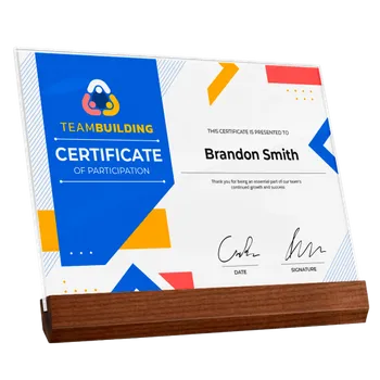 Certificates - Custom Patch