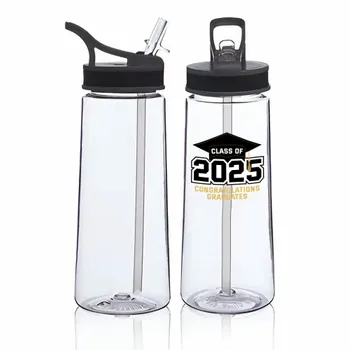 Plastic Water Bottles - Custom Patch