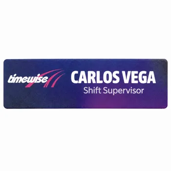 UV Printed Name Badges - Custom Patch