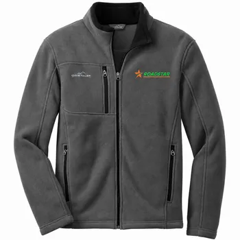 Eddie Bauer - Full-Zip Fleece Jacket. EB200 - Custom Patch