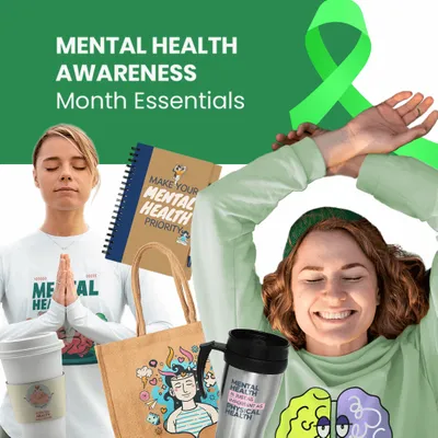 Mental Health Awareness Month Essentials - Custom Patch