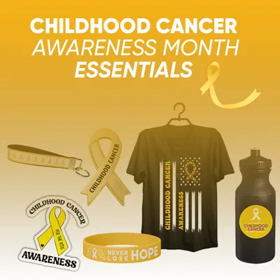 Childhood Cancer Awareness Month Essentials - Custom Patch