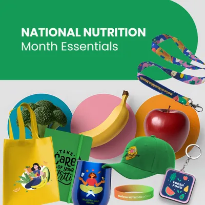 National Nutrition Month Essentials - Custom Patch