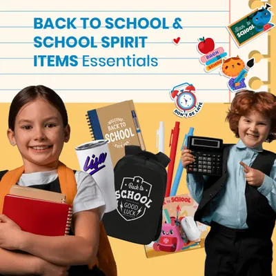 Back to School/School Spirit Items Essentials - Custom Patch