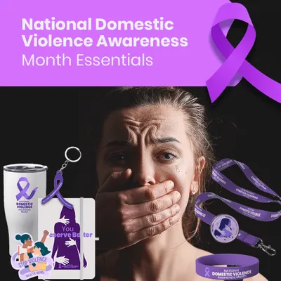 National Domestic Violence Awareness Month Essentials - Custom Patch