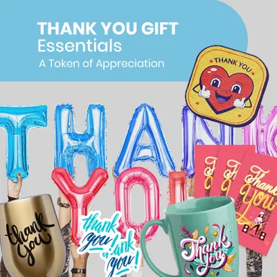 Thank You Gifts Essentials - Custom Patch