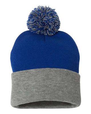 Royal/ Light Heather Grey Royal/ Light Heather Grey - Custom Patch