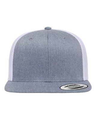Heather Grey/ White Heather Grey/ White - Custom Patch