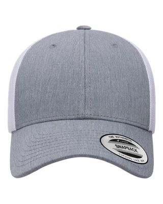 Heather/ White Heather/ White - Custom Patch