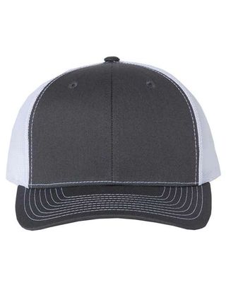 Charcoal/ White Charcoal/ White - Custom Patch