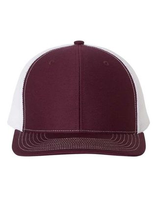 Maroon/ White Maroon/ White - Custom Patch