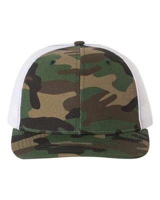 Army Camo/ White Army Camo/ White - Custom Patch
