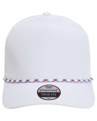 White/ Light Blue-Red White/ Light Blue-Red - Custom Patch