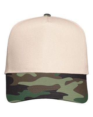 Natural/ Camo Green Natural/ Camo Green - Custom Patch