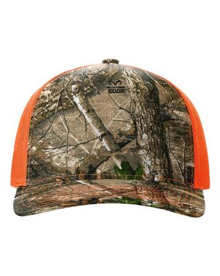 Realtree Edge/ Neon Orange Realtree Edge/ Neon Orange - Custom Patch