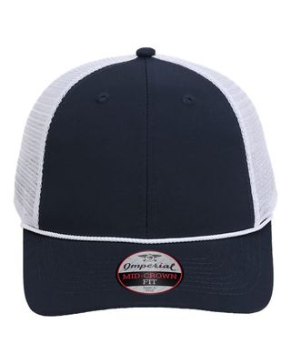 Navy/ White Navy/ White - Custom Patch