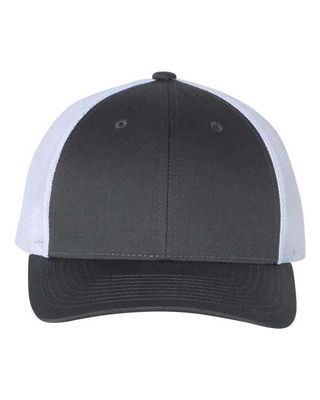 Charcoal/ White Charcoal/ White - Custom Patch