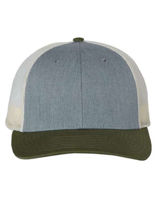 Heather gray/ Birch/ Army Heather gray/ Birch/ Army - Custom Patch